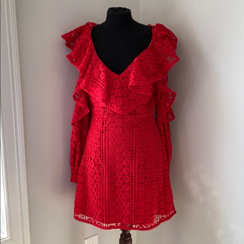 French connection lace dress